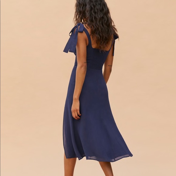 Reformation Twilight Dress Danube - Picture 5 of 9